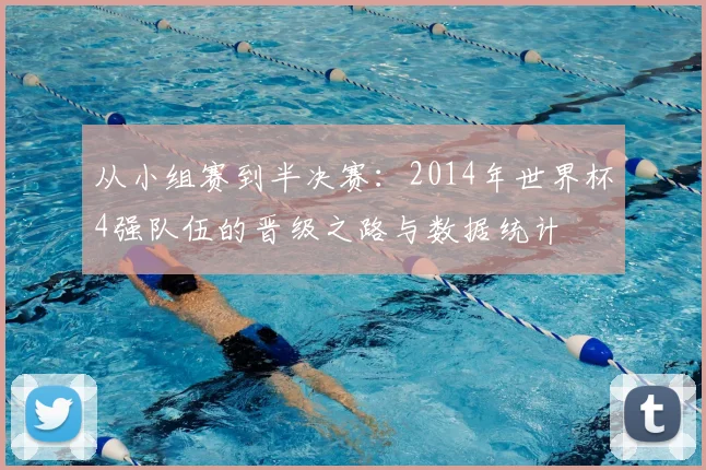 从小组赛到半决赛：2014年世界杯4强队伍的晋级之路与数据统计
